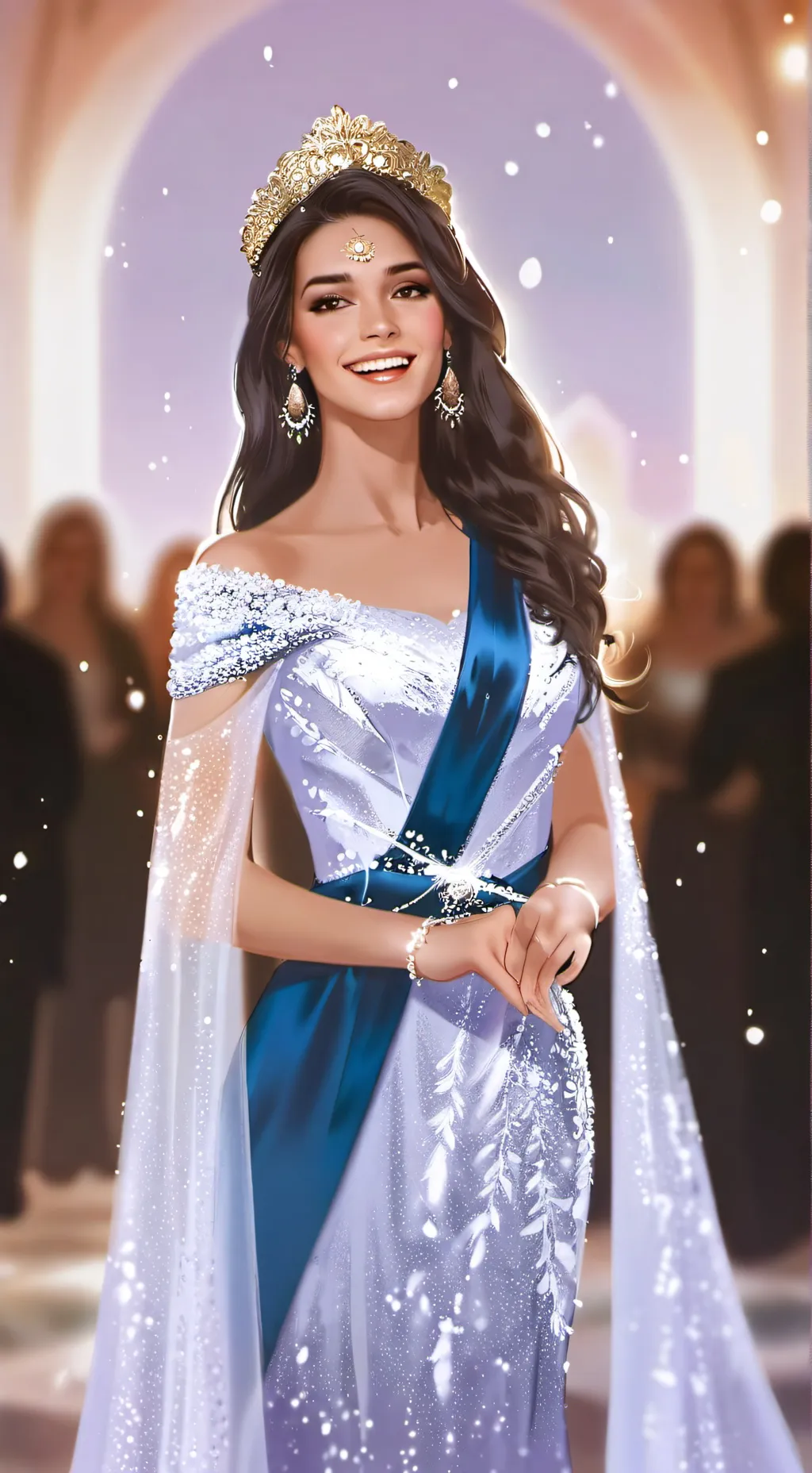 ai character: Lilly background