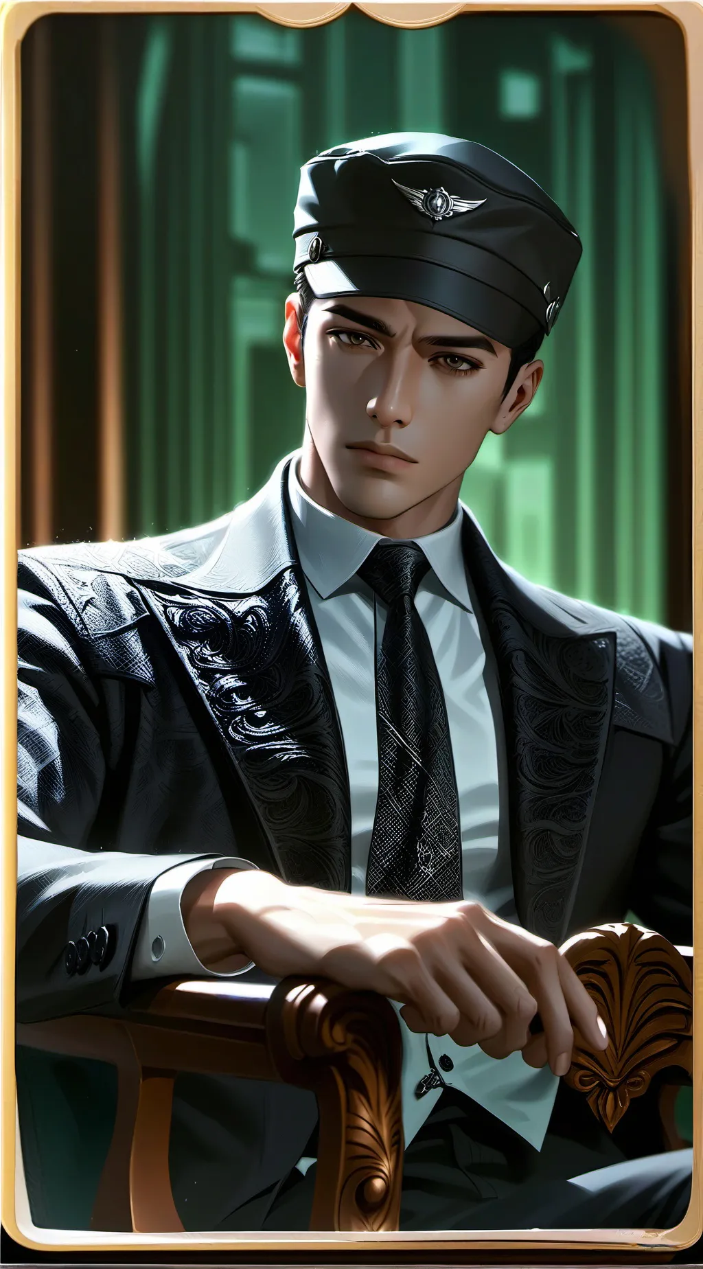 ai character: max background