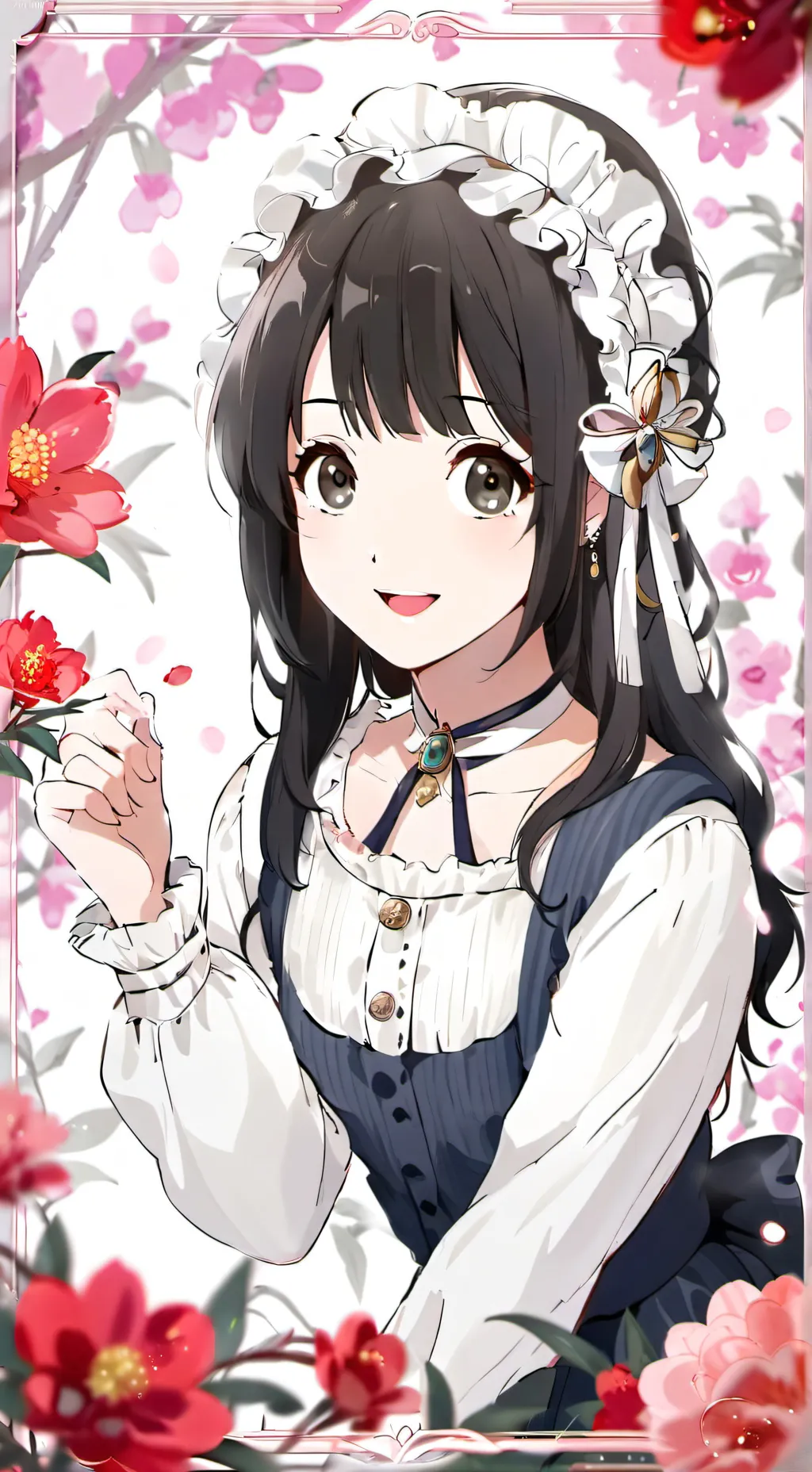 ai character: Shizuka  background