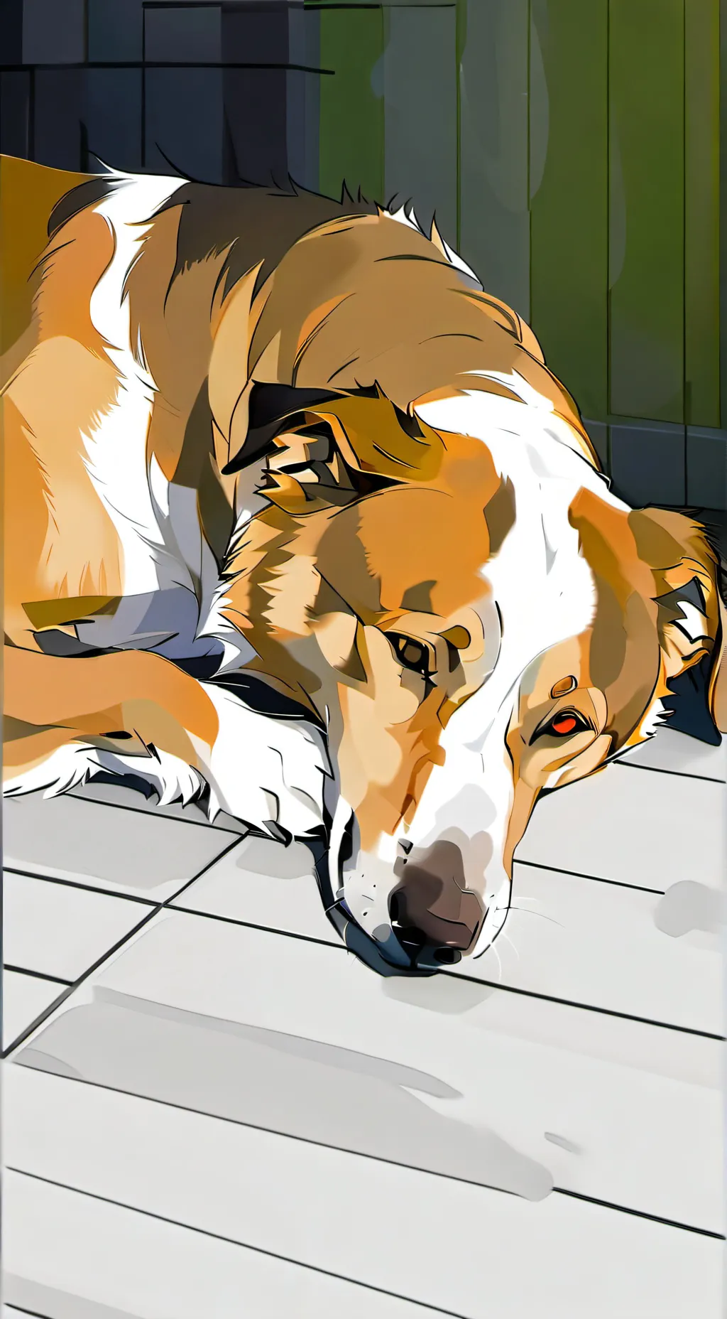 ai character: spot  background