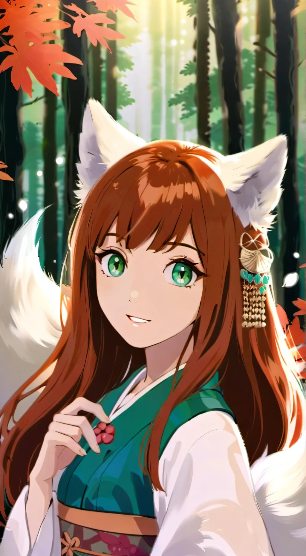 ai character: Macy background