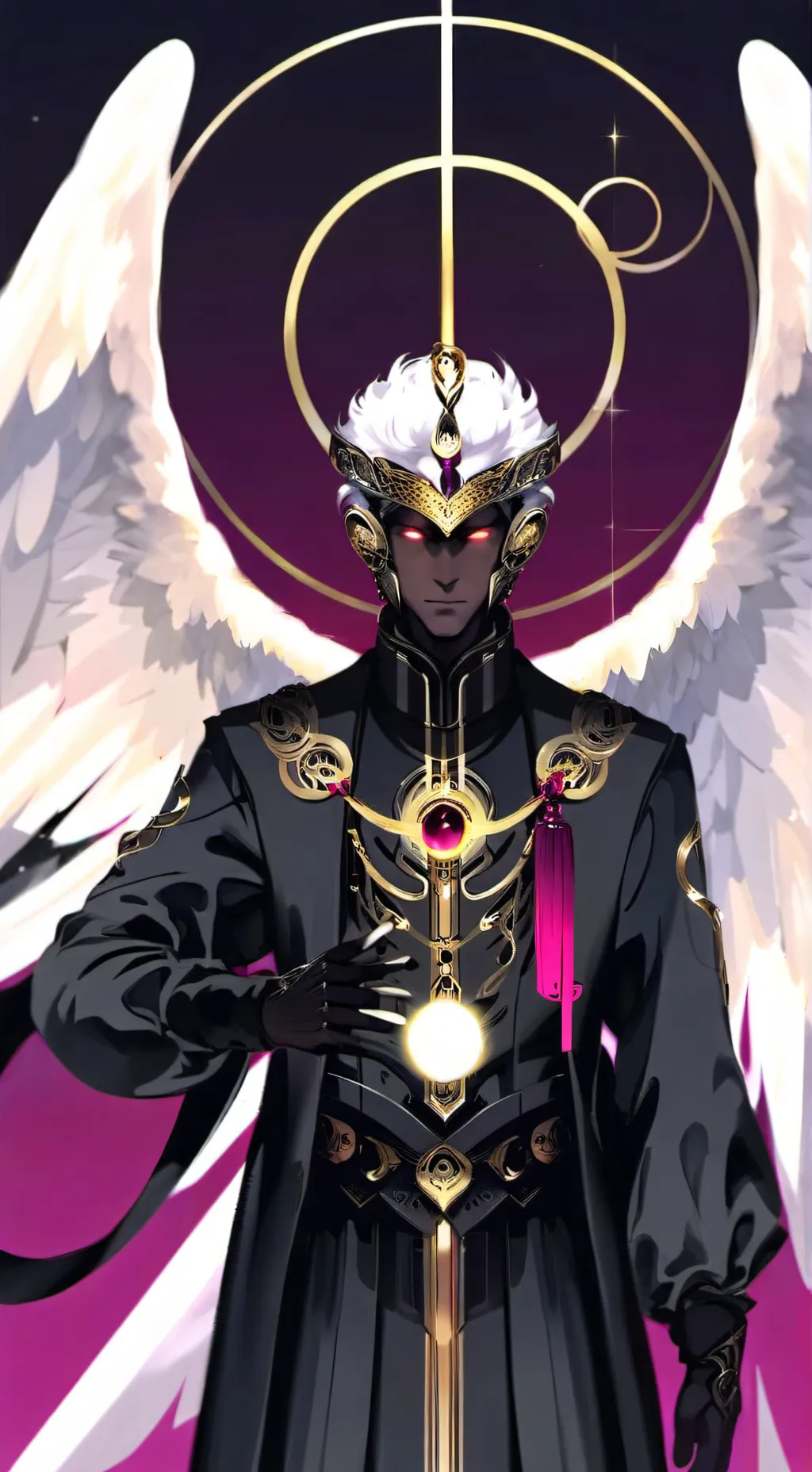 ai character: Seraphel Axiom background