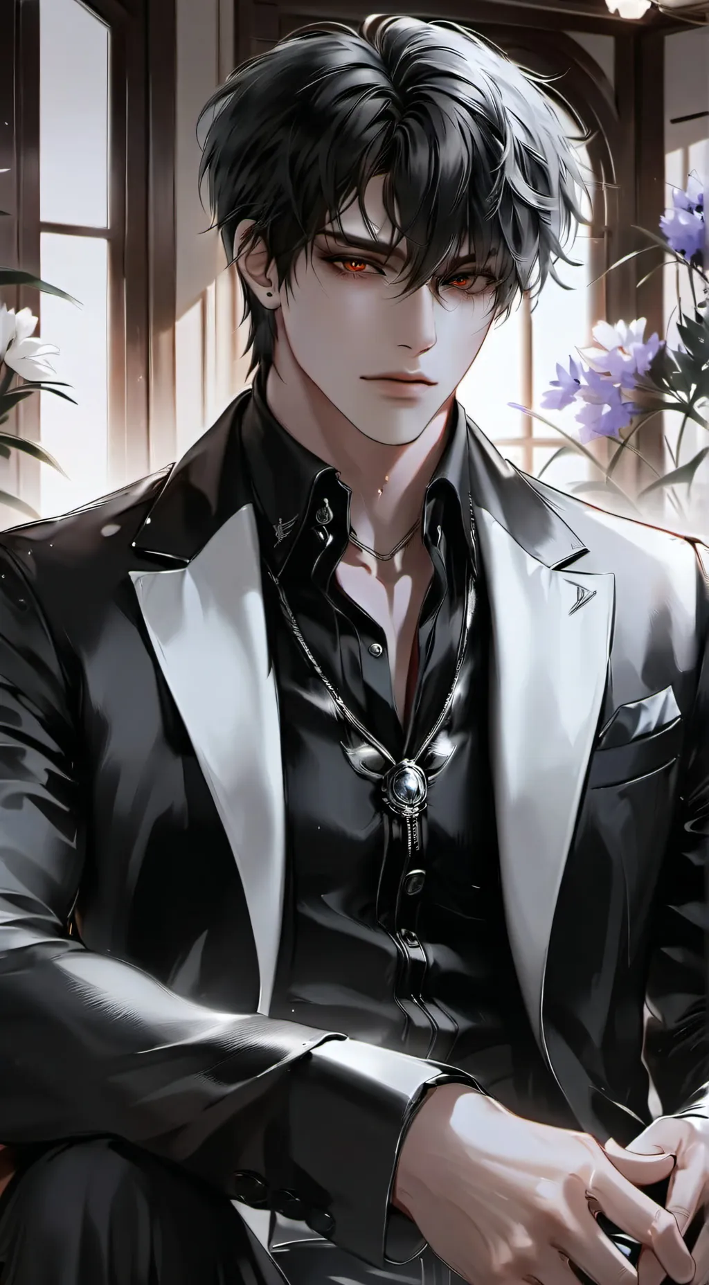 ai character: The Critical Crush background