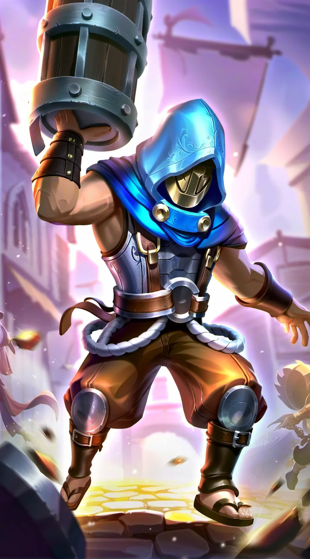 ai character: Cannoneer Clash R. background