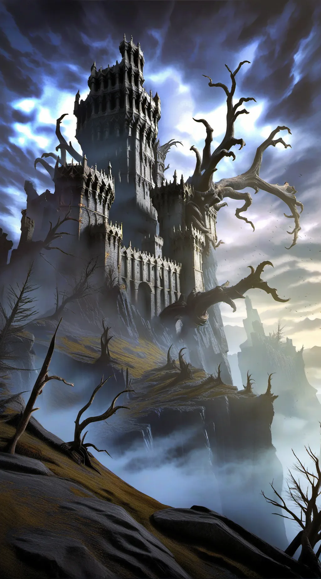 ai character: Forgotten Land background