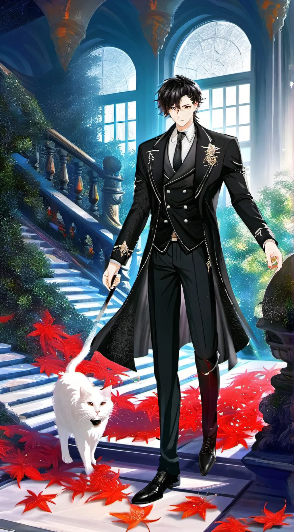 ai character: muzan background