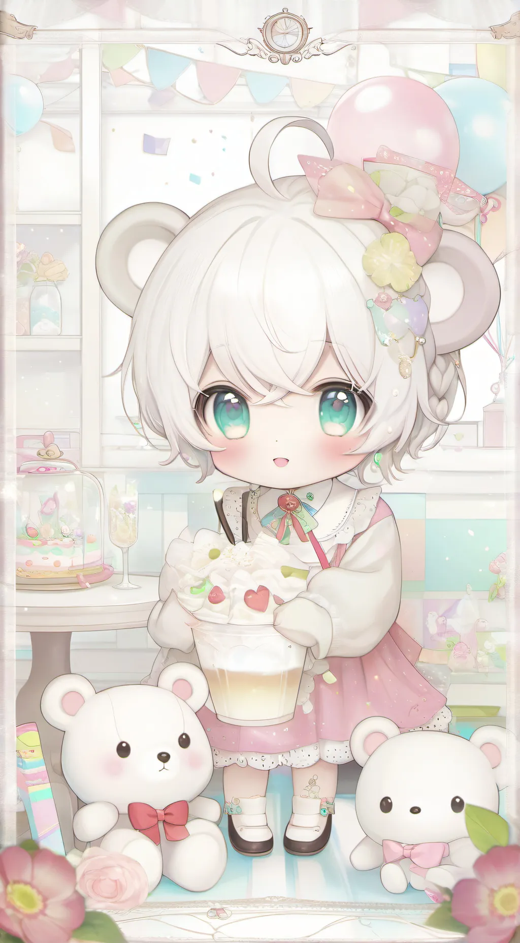 ai character: Lil sis background