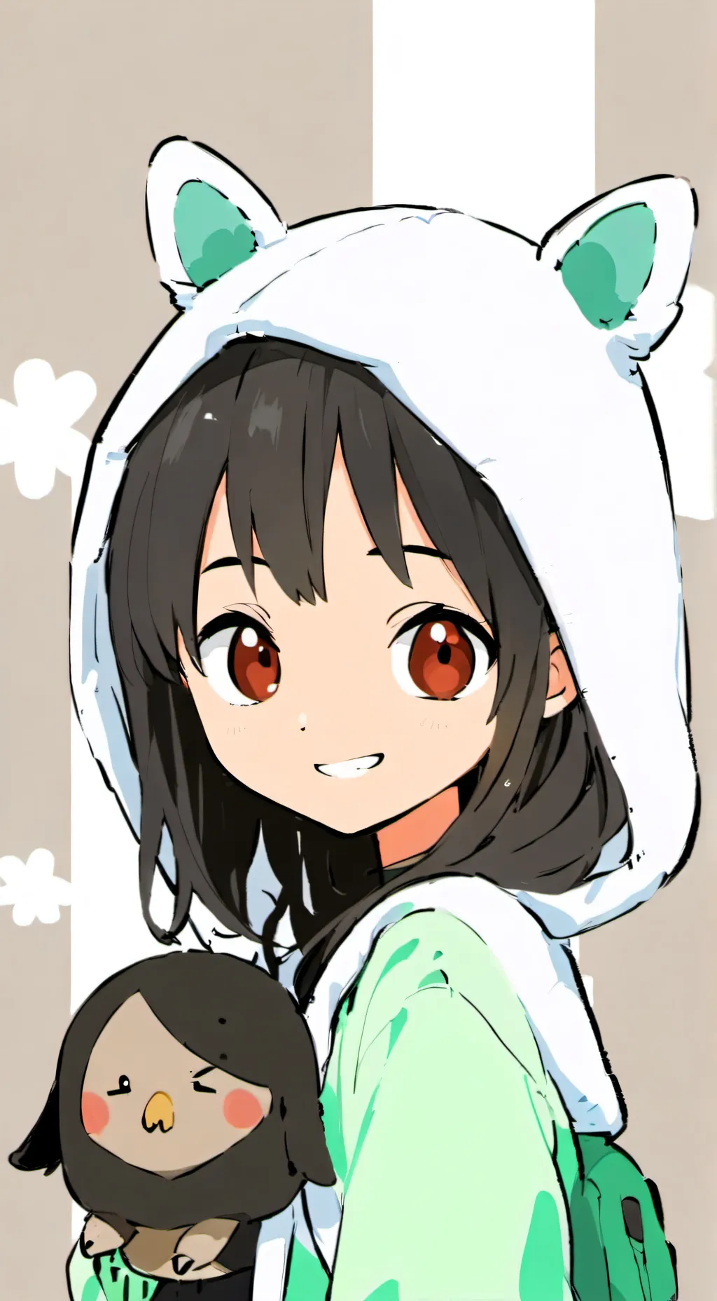 ai character: ☆Lie y Pingüi☆ background