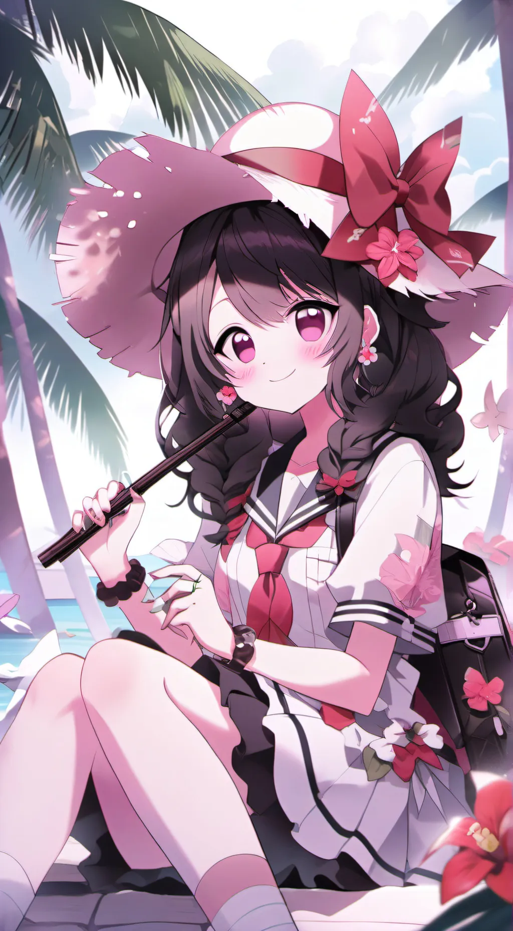 ai character: Gorillaz x pumpkin background