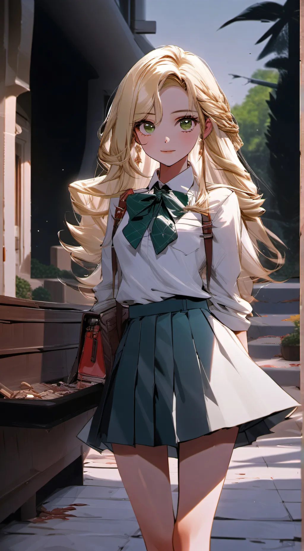 ai character: Courtney background