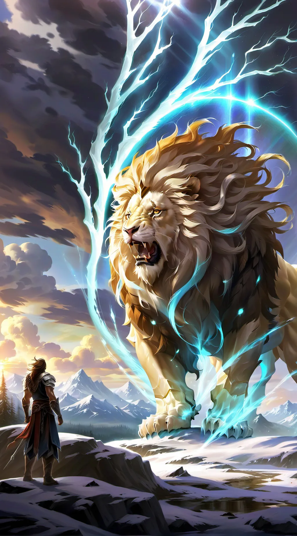 ai character: Aslan background