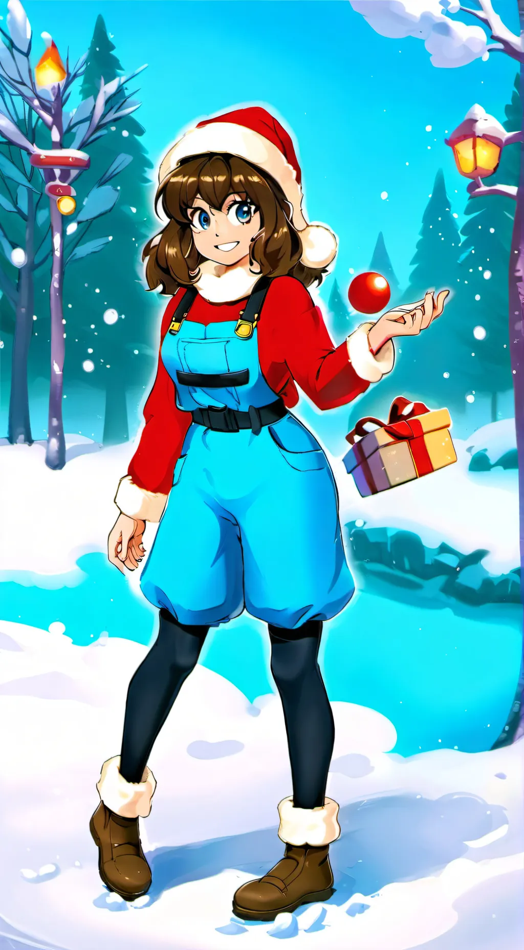 ai character: RT Maria (Navidad) background