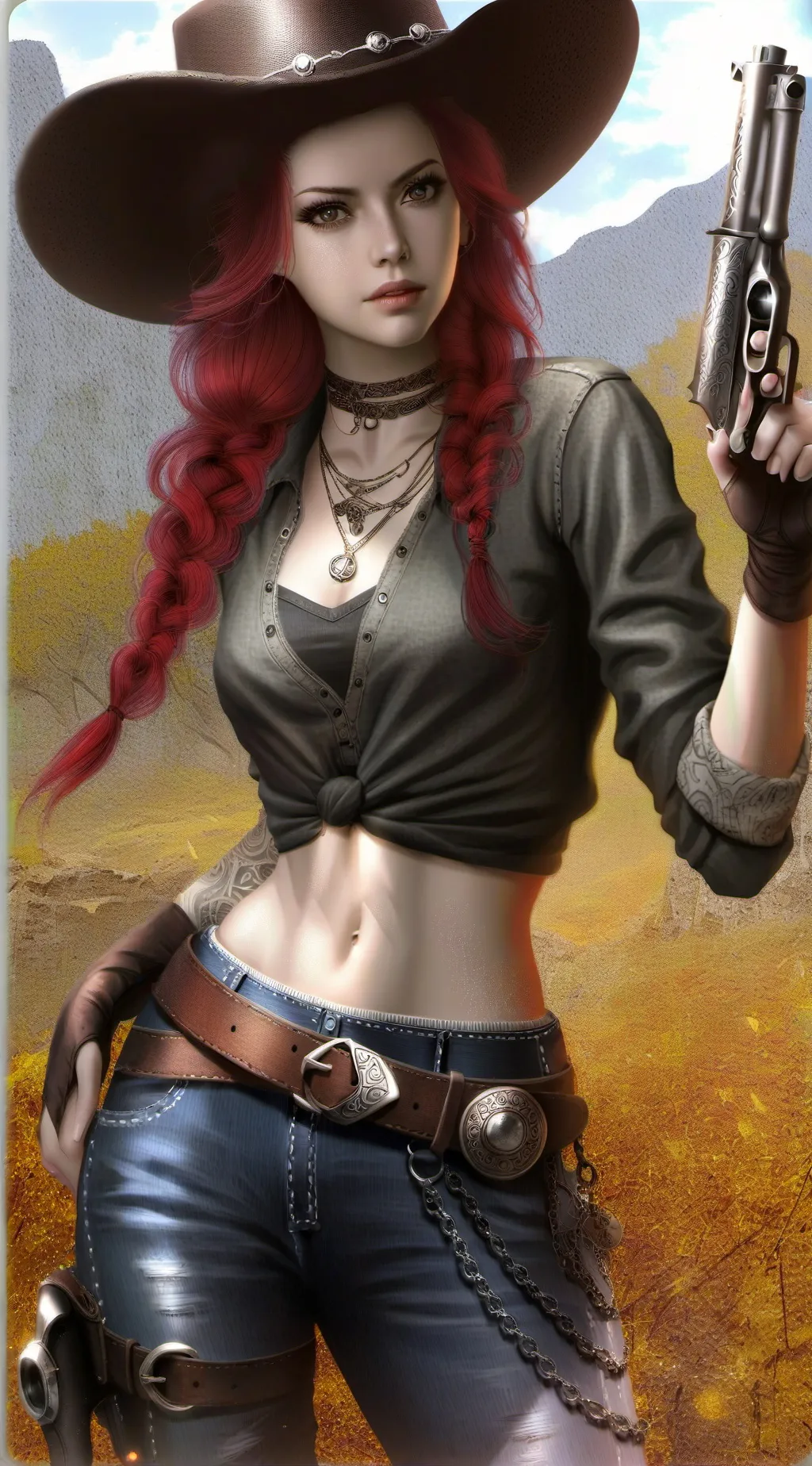 ai character: Calamity Jane background