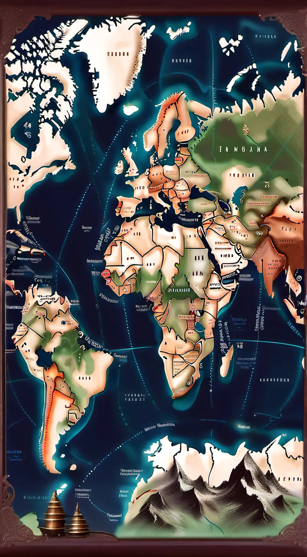 ai character: Destroying music 2 background