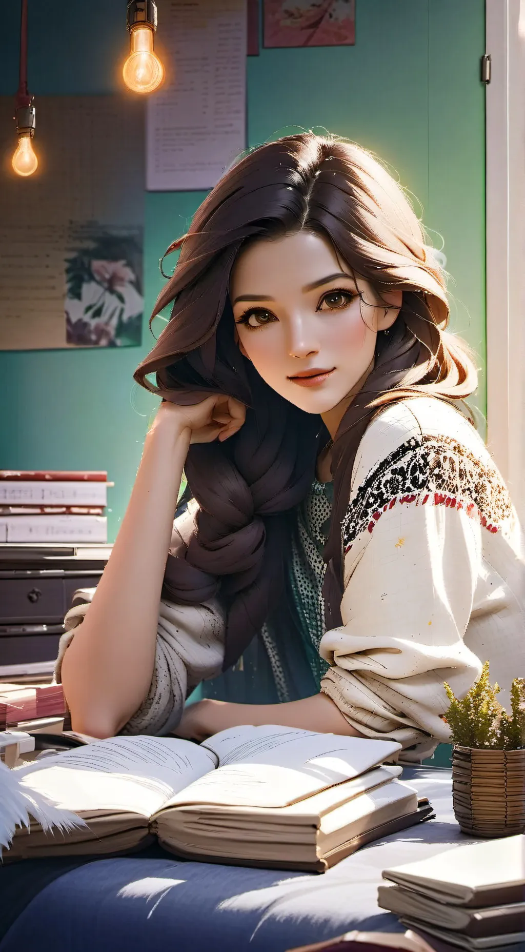 ai character: Emma background