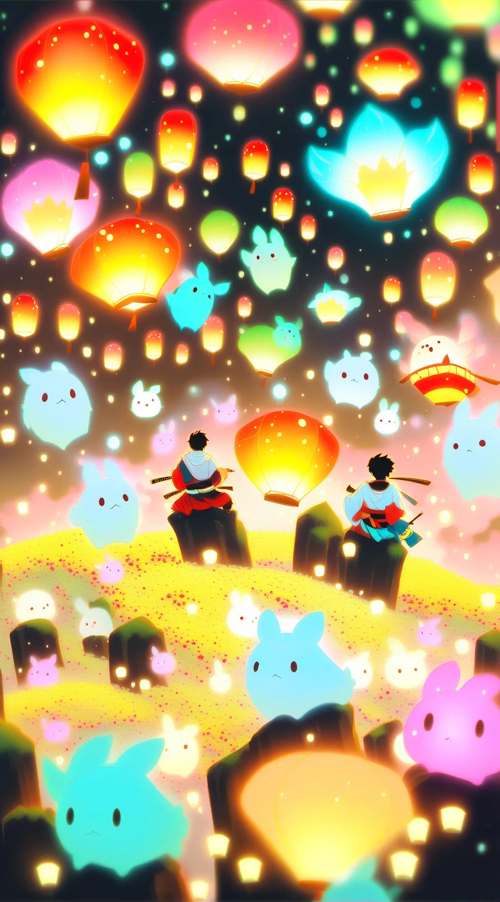 ai character: dw BEACH DAY background