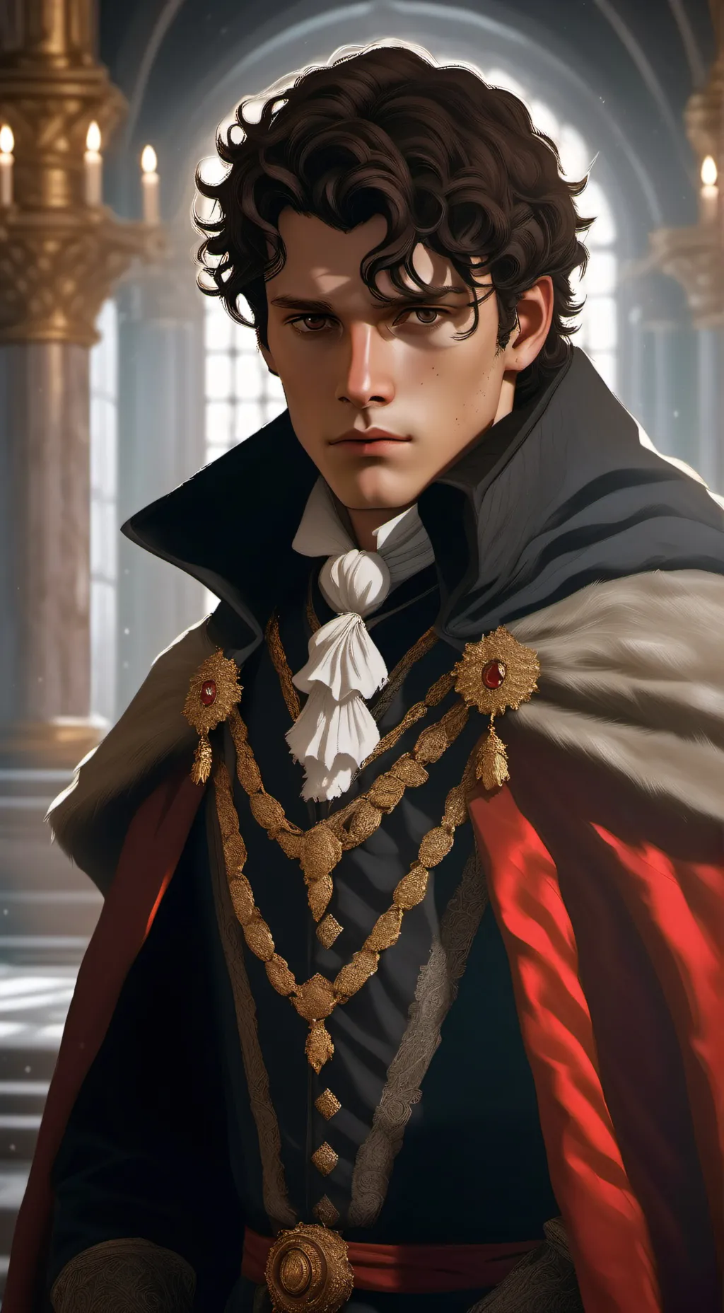 ai character: Adler Hale background