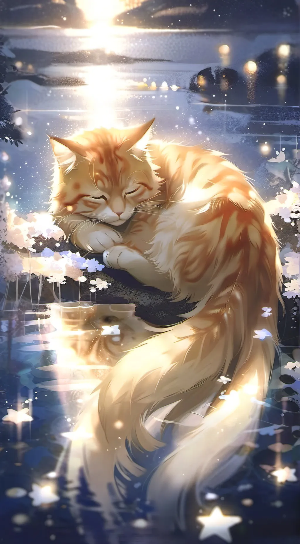 ai character: mid background