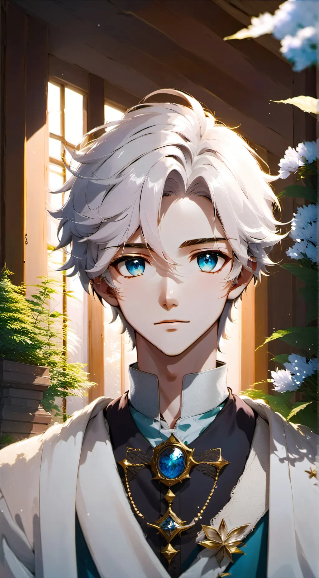 ai character: Daniel  background
