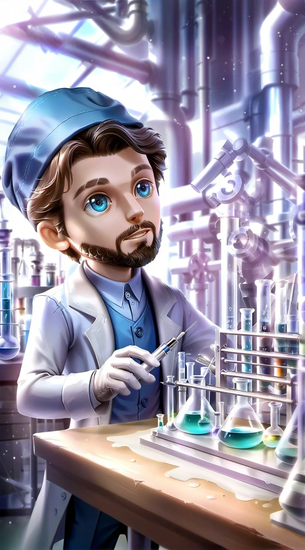 ai character: Gallem background