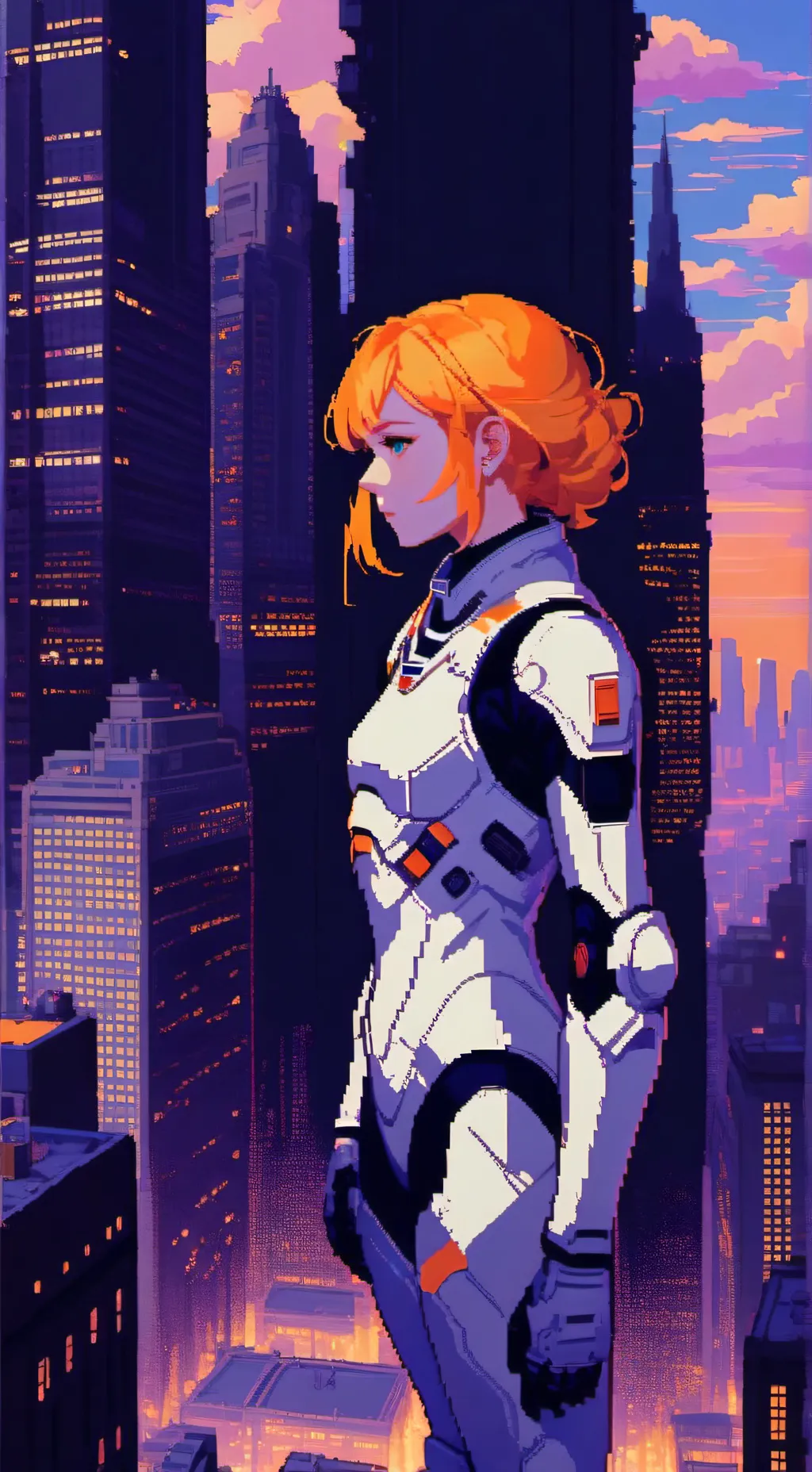 ai character: Janice Bradley  background