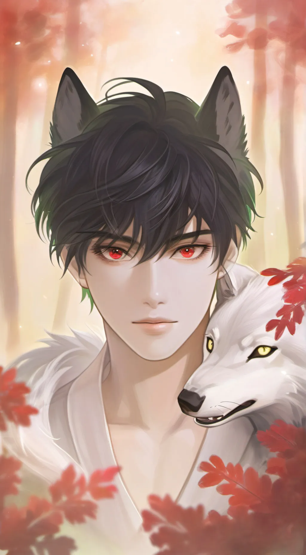 ai character: Aaron  background