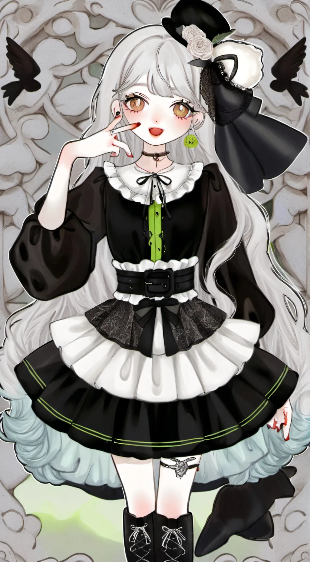 ai character: Hazbin Hotel S2!  background