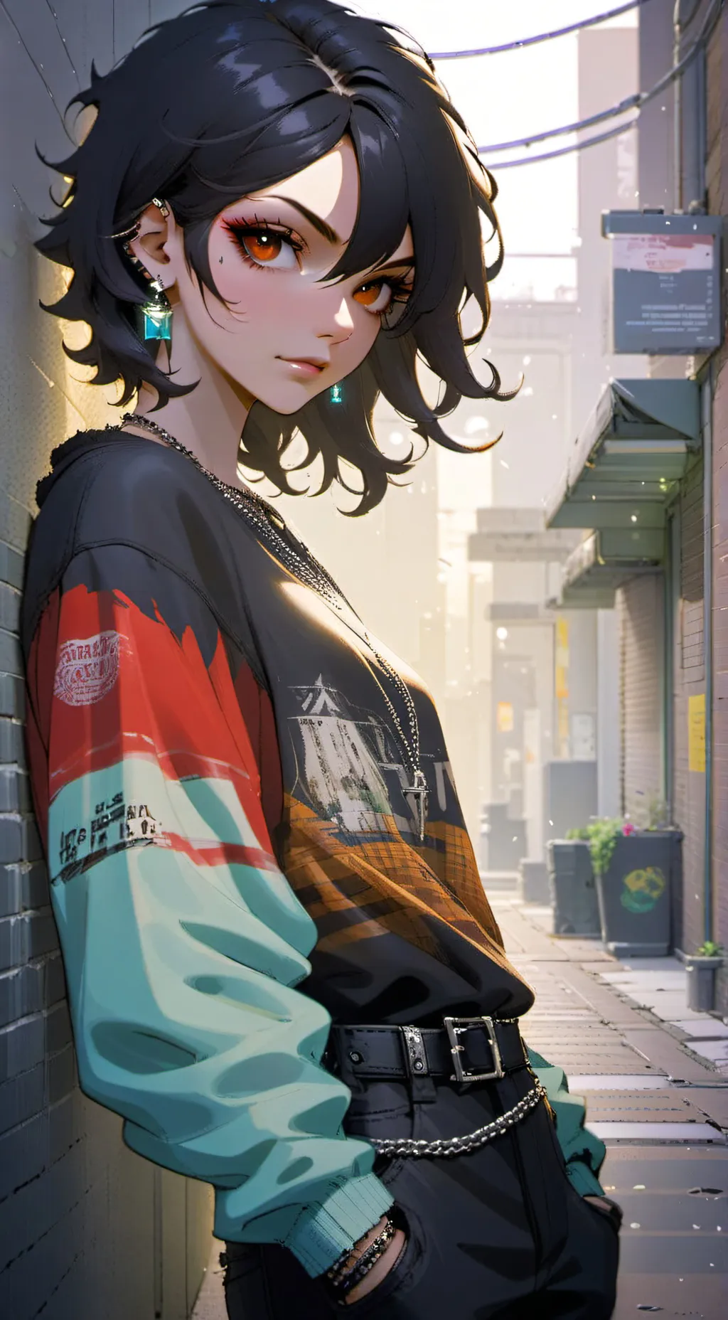 ai character: Misty 🥀 background