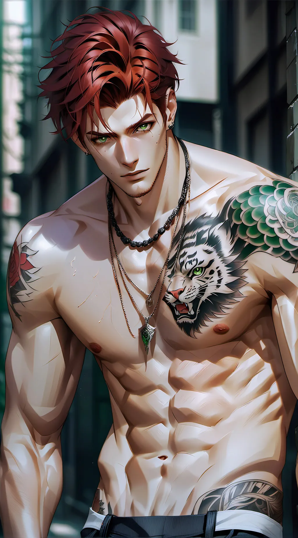 ai character: Mi eterno amor background