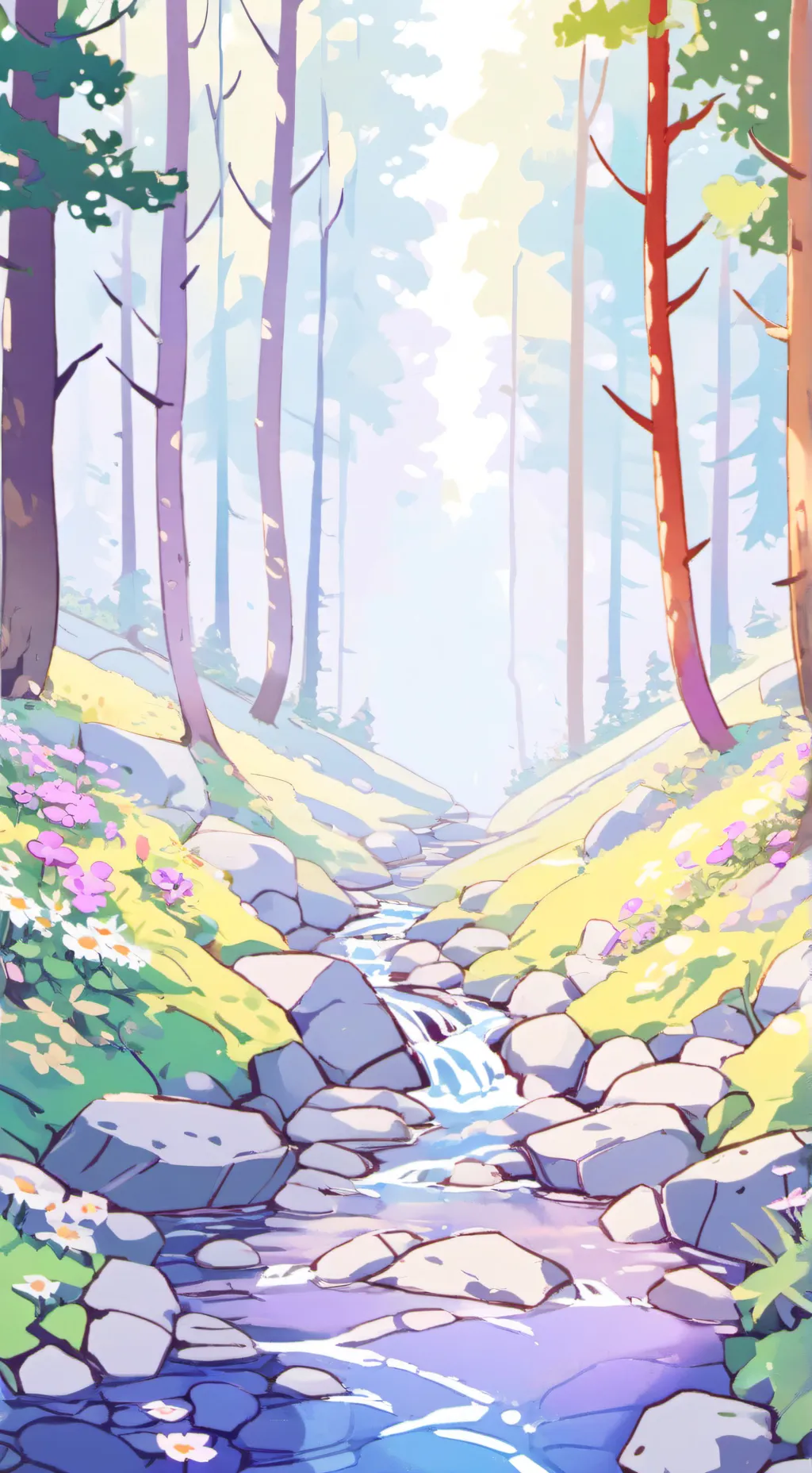 ai character: lets party friends background