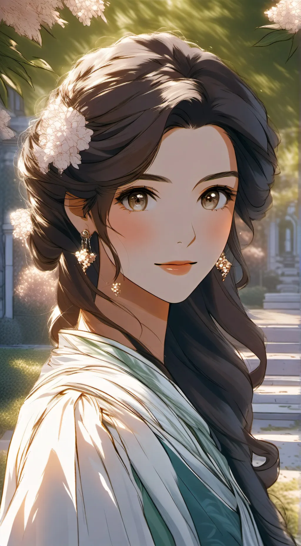 ai character: adeus background