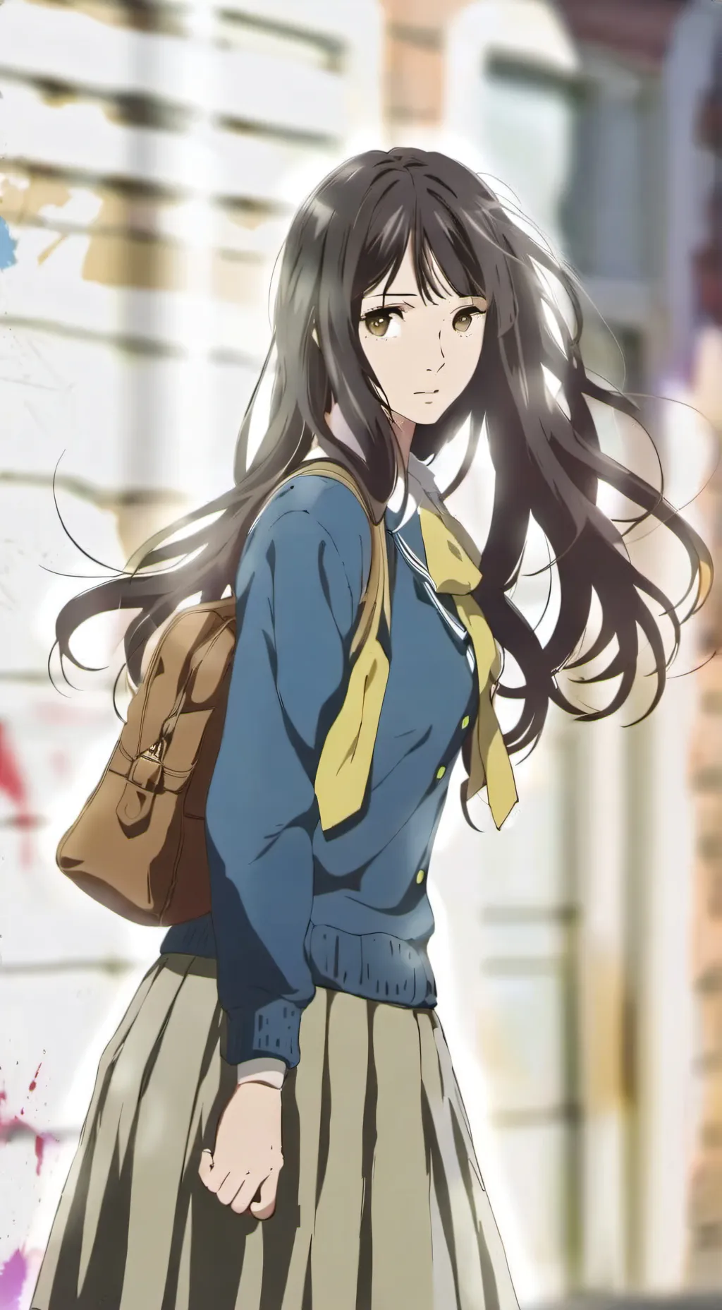 ai character: Yui background