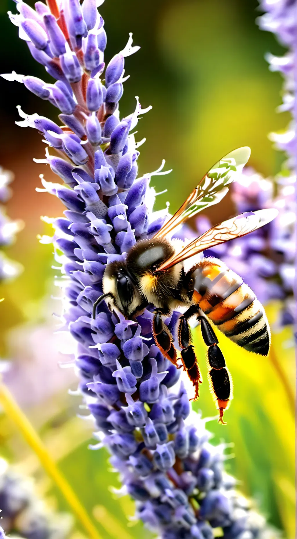 ai character: bee background