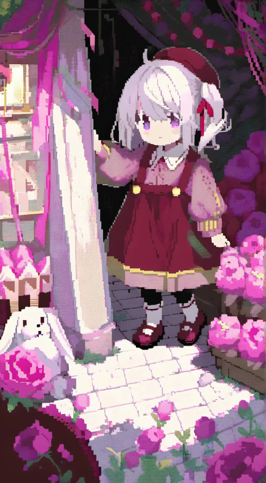 ai character: Ribbun background