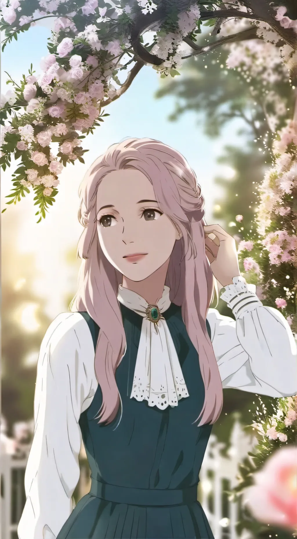 ai character: Mariah  background