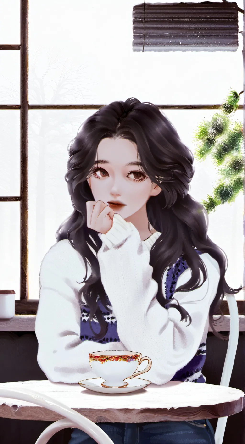 ai character: Dw run background