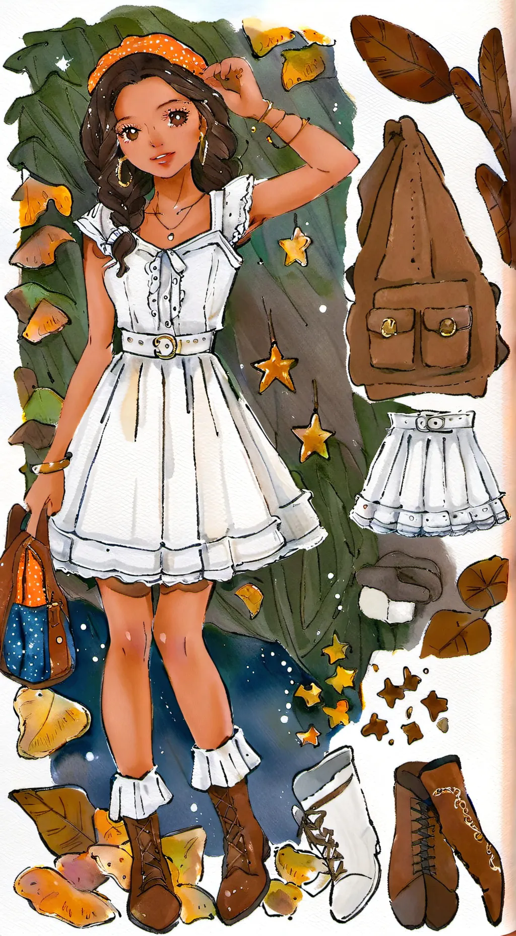 ai character: Celebrity go  background