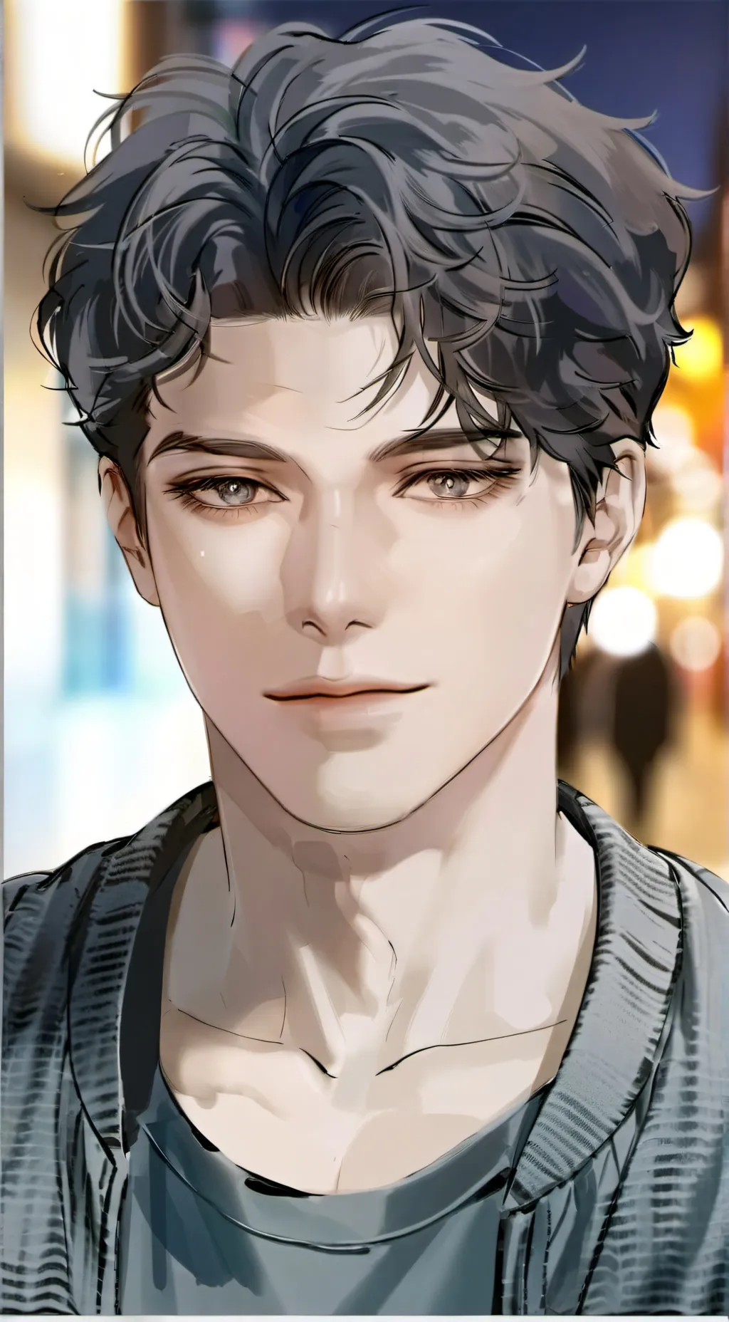 ai character: Muichiro  background