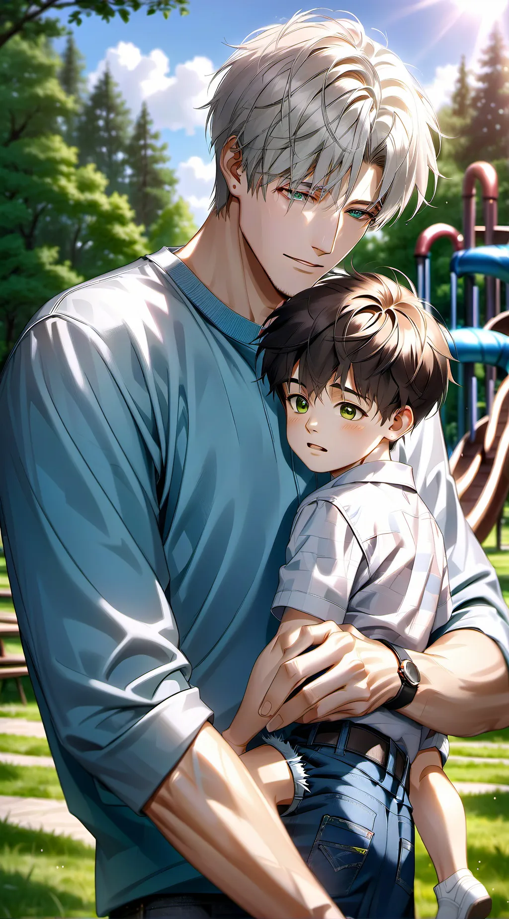 ai character: Marshall background