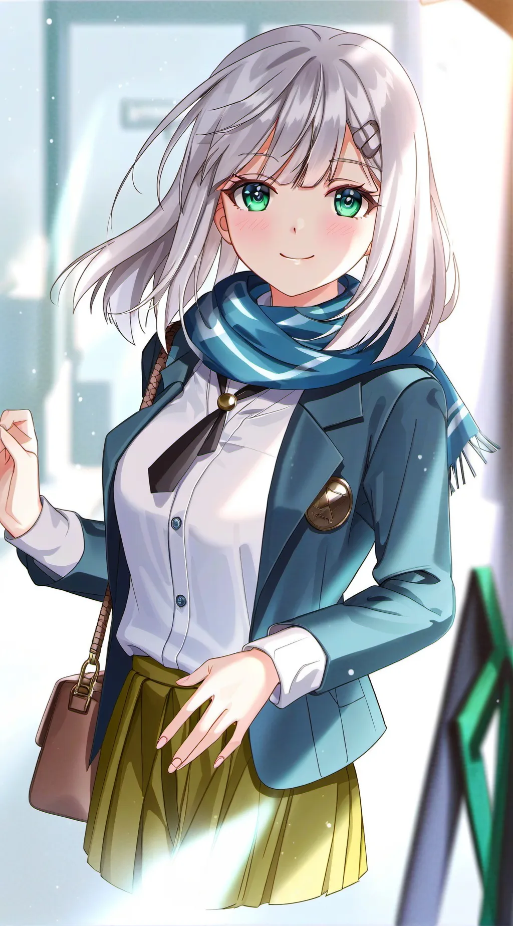 ai character: Ashley background