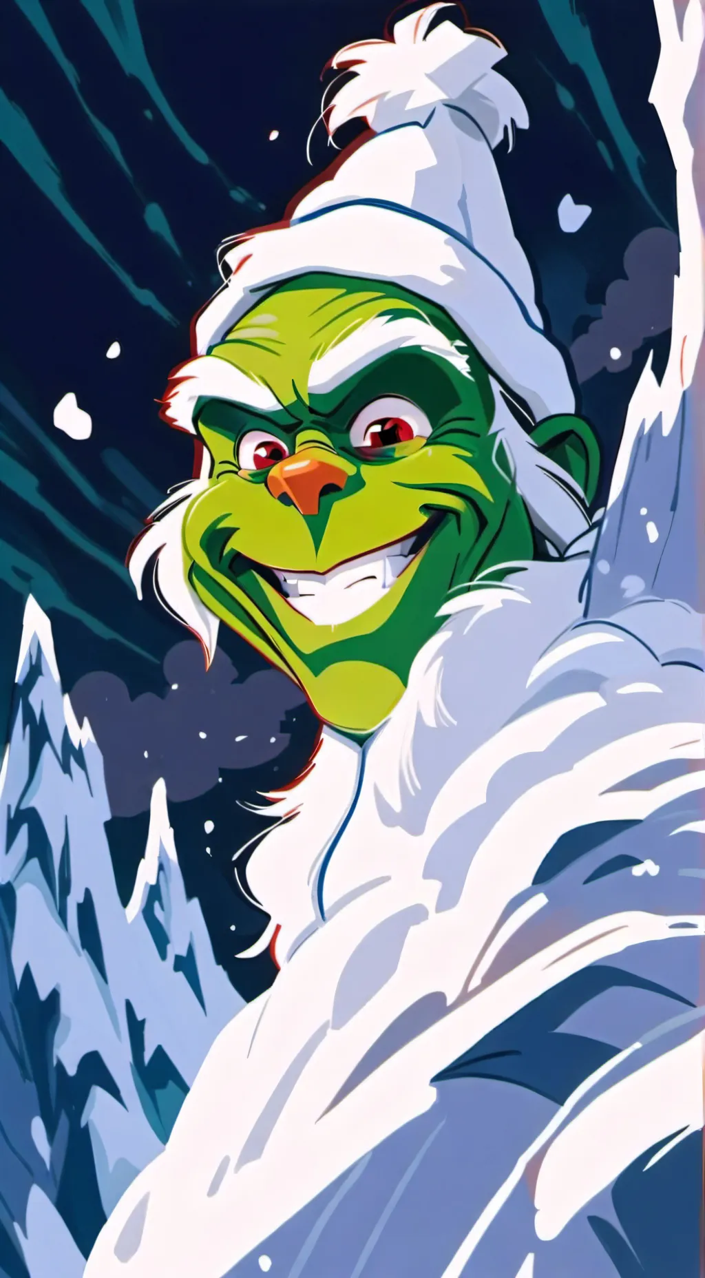 ai character: the grinch background