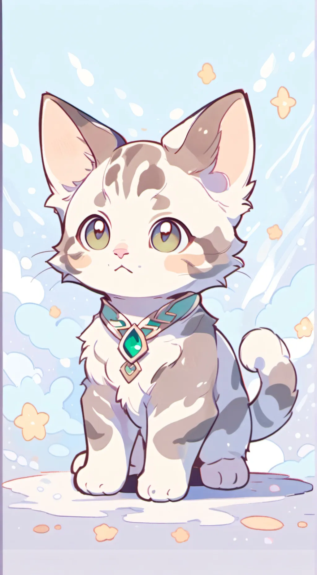 ai character: ur kitty vs karen background