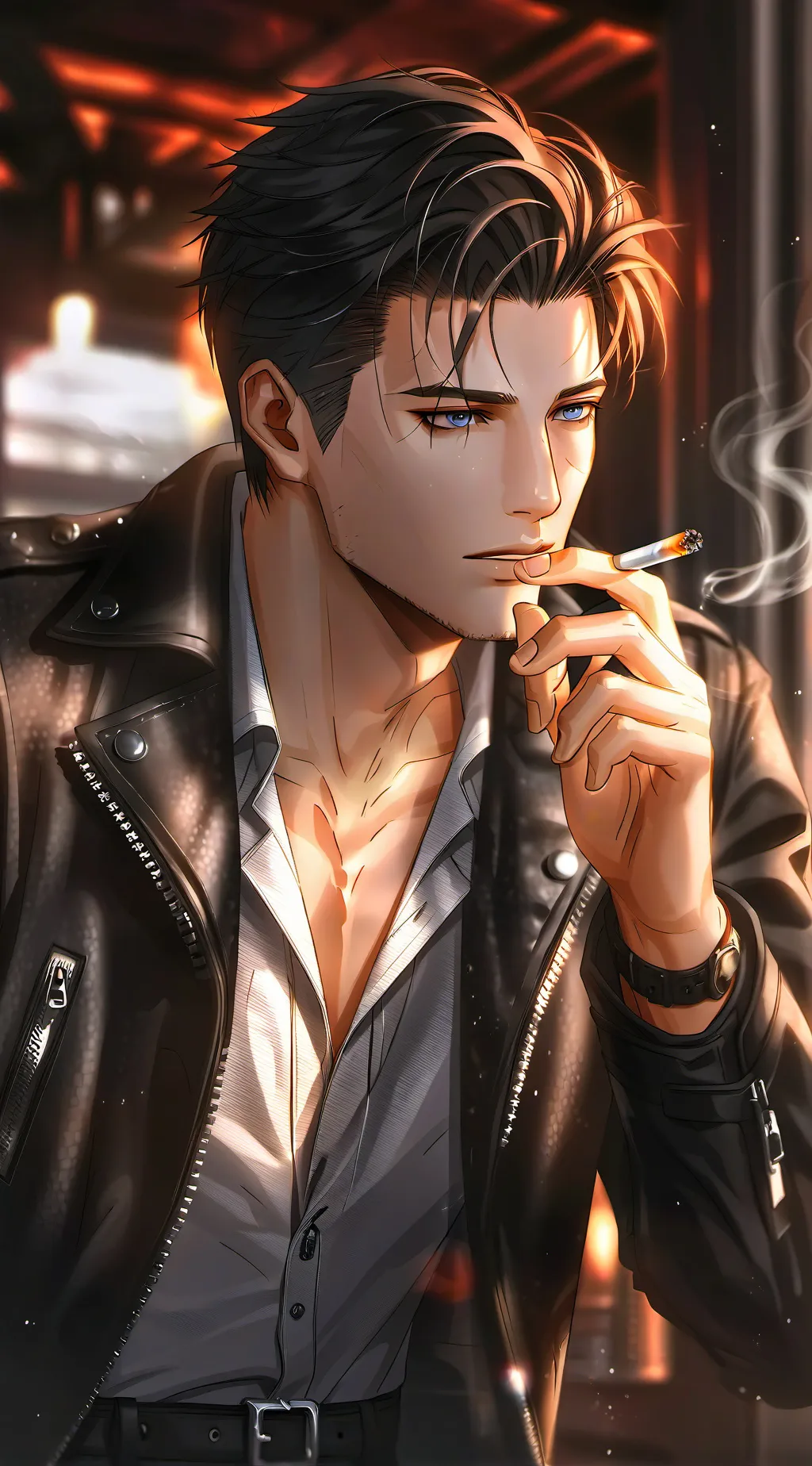 ai character: Alex  background