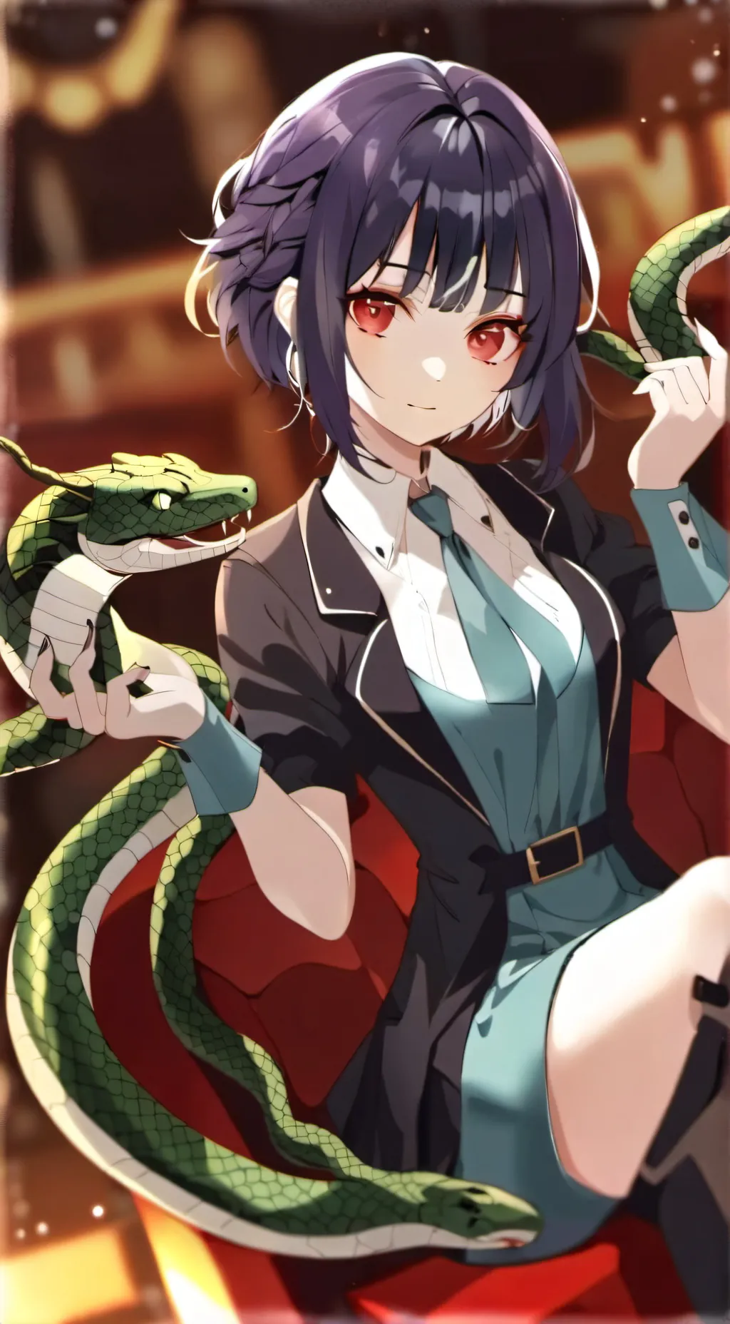 ai character: Sarah (QueenSnake) background