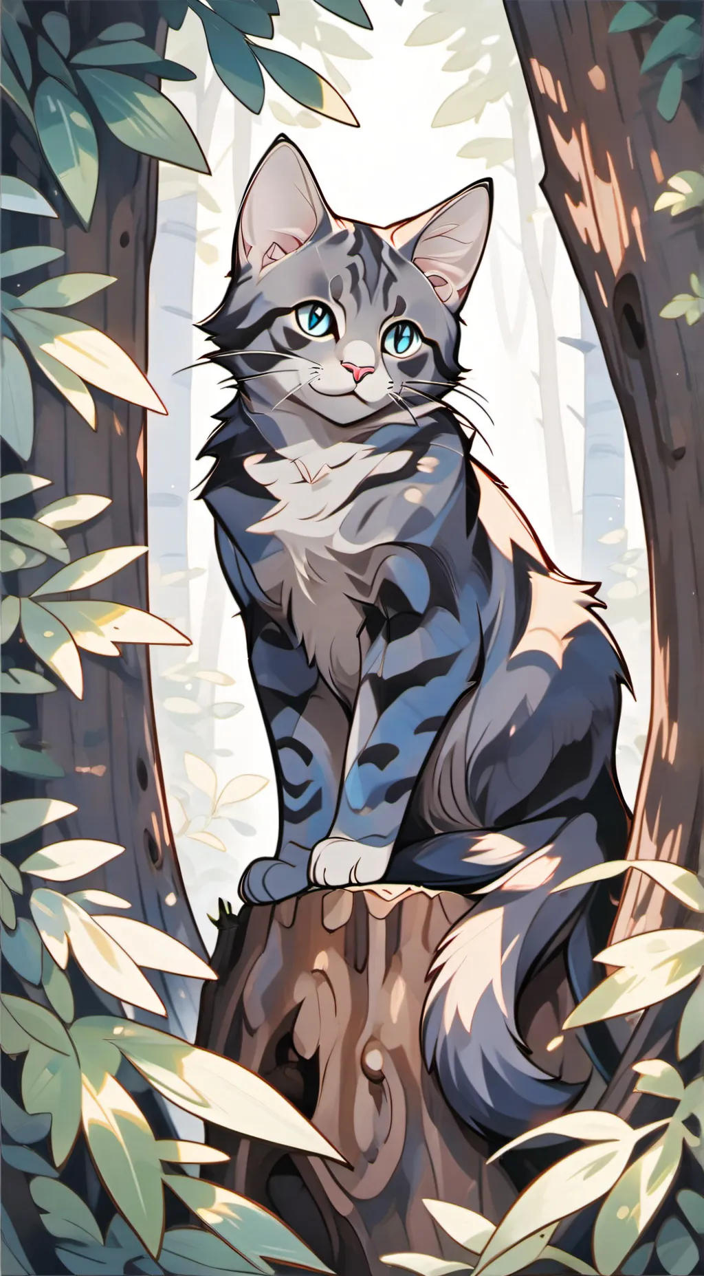 ai character: Bluestar Warriors background