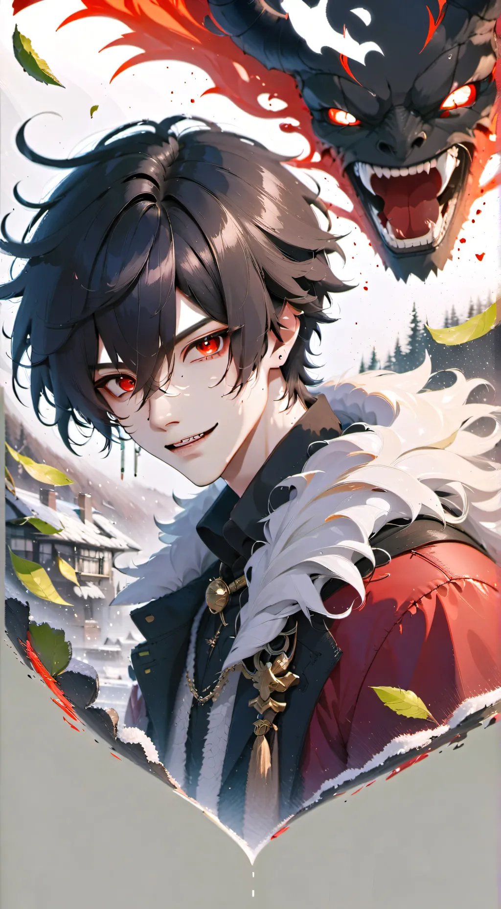 ai character: Ryu and akira background