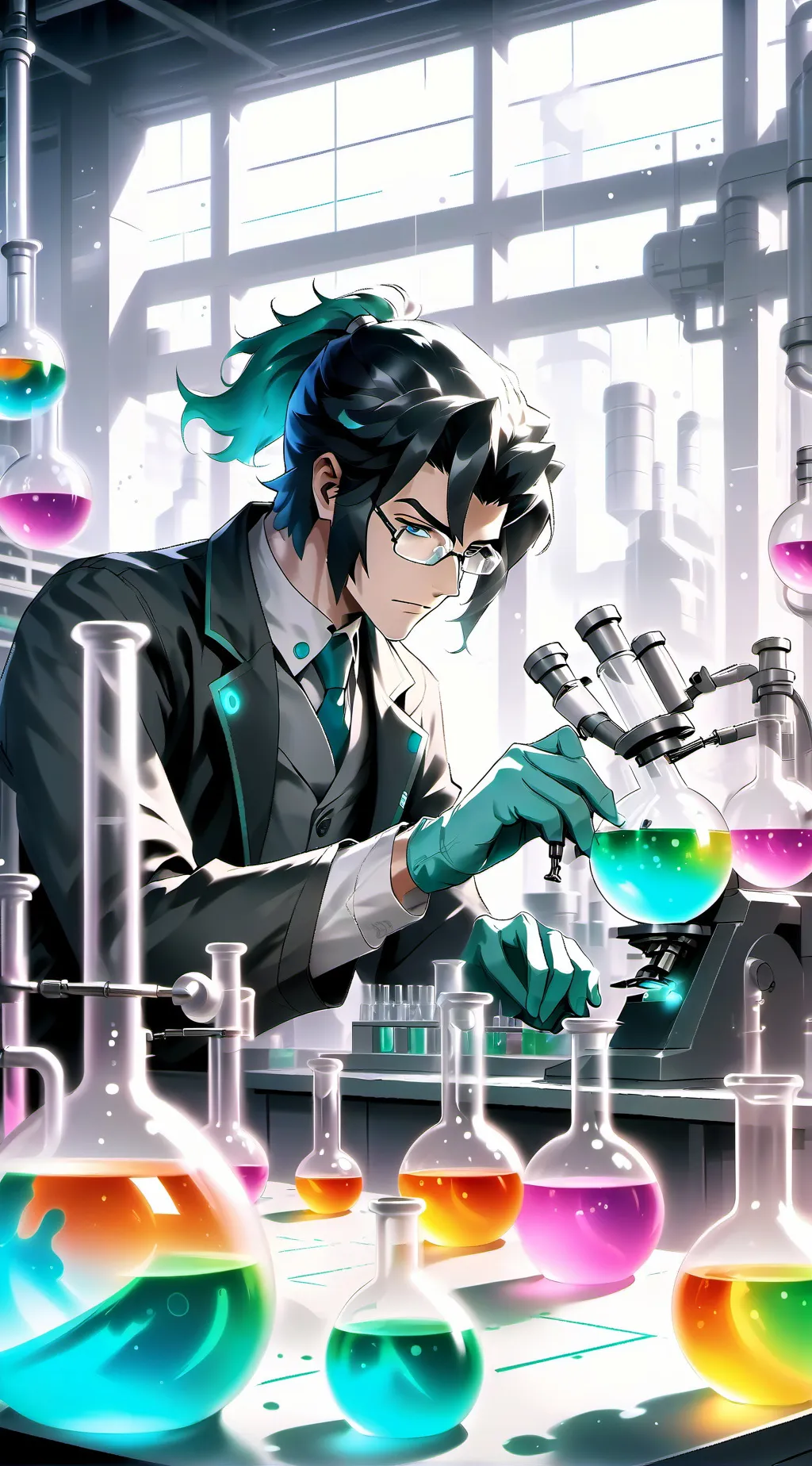 ai character: Experiment background