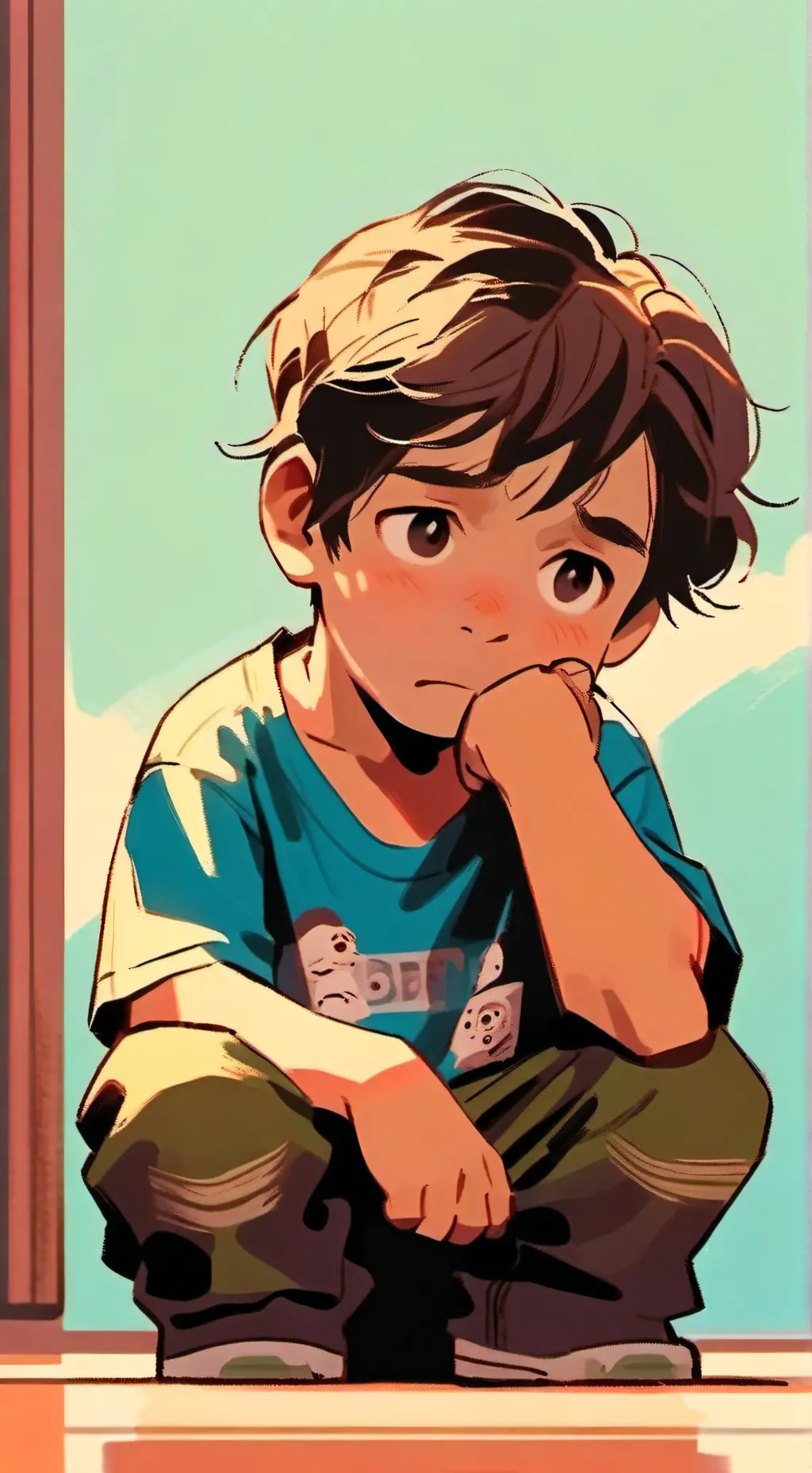 ai character: BROTHER background