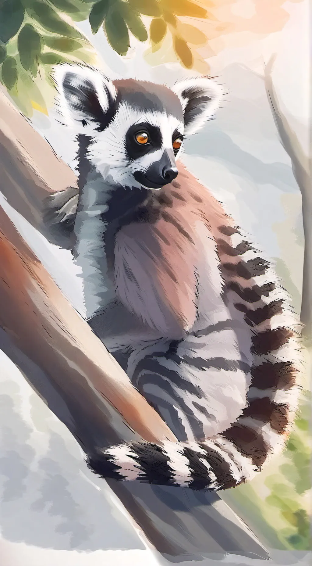 ai character: el lemur  background