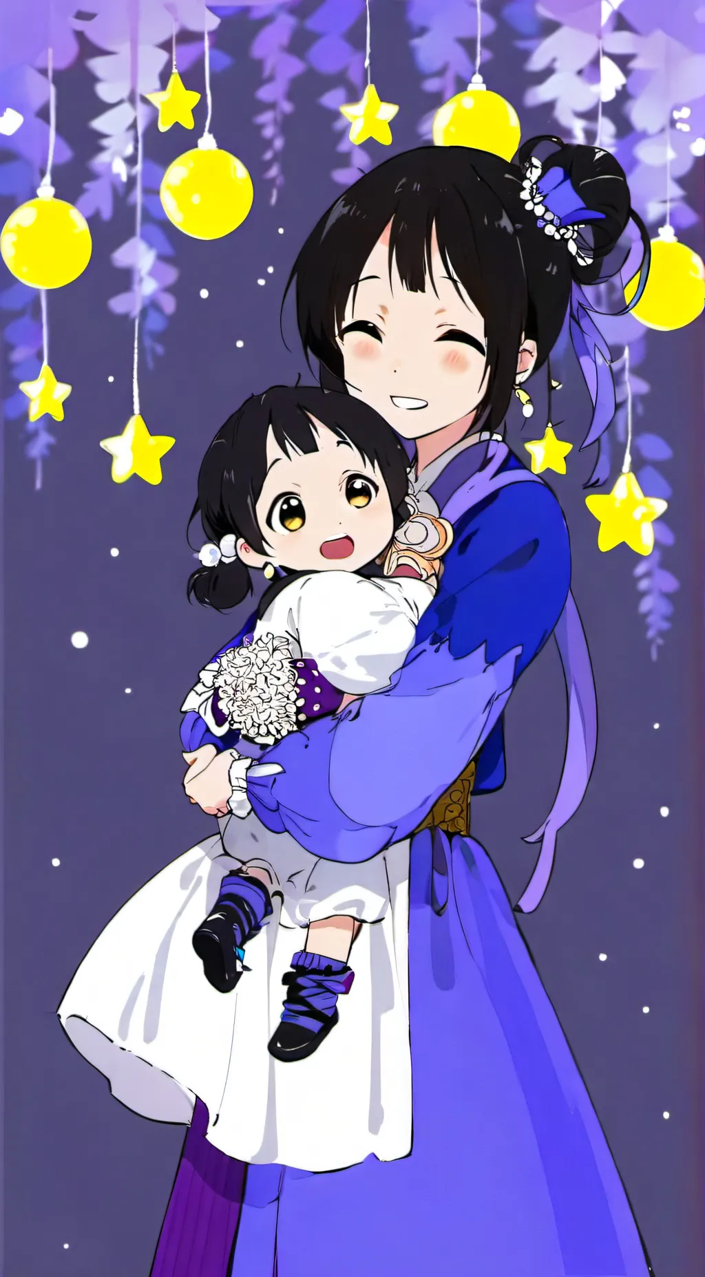 ai character: moondrop girl  background